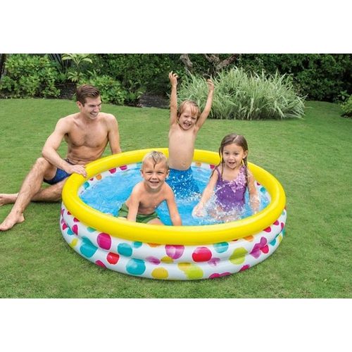 Piscina Inflável Infantil 581 L - INTEX Modelo:Bolinha