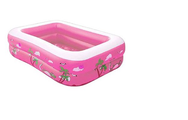 Piscina Infantil Inflavel 480 litros Elite Cor:Rosa