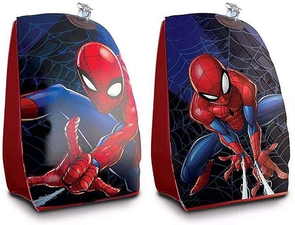 Boia de Braço Inflavel Marvel Spider Man / Homem Aranha 29x15cm Etitoys DYIN-012