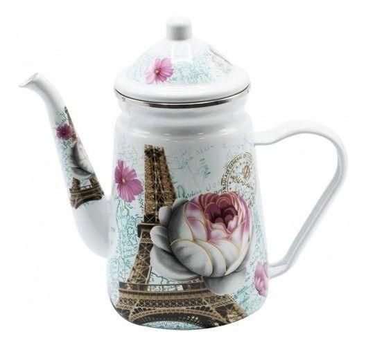 Bule Premium Esmaltado 22Cm 1,2L - A5 Paris