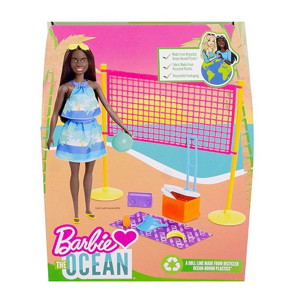 Barbie Loves The Ocean - Dia Na Praia - Mattel