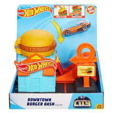 PISTA HOT WHEELS - CITY - MATTEL Modelo:Hambúrguer GJK73
