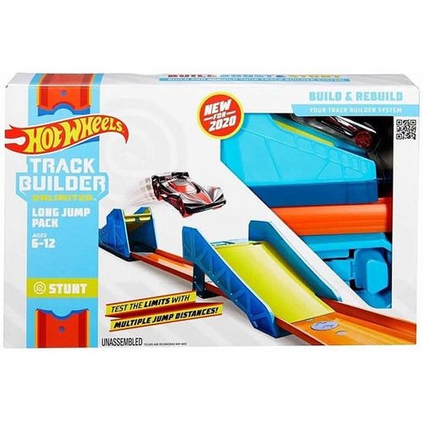 Hot Wheels Track Builder Pista Long Jump Pack Mattel Glc87