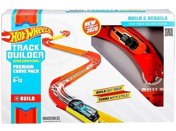 Hot Wheels Track Builder Premium Curve Pack Da Mattel Glc87