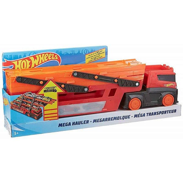 Caminhão Hot Wheels Mega Red Hauler - Mattel