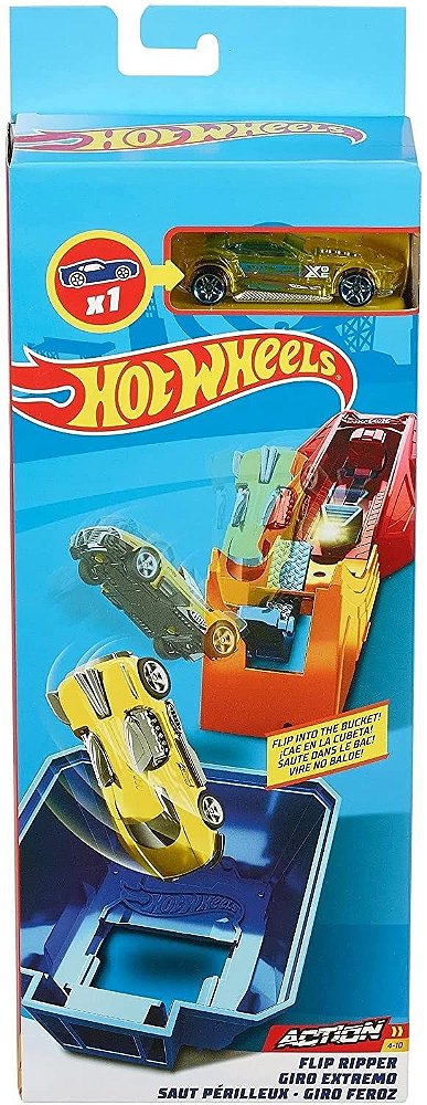 Pista Hot Wheels Brinquedo Caixa Acrobacia Carrinho Mattel