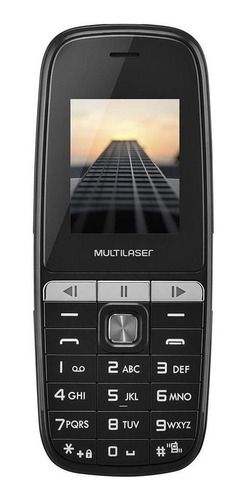 Celular Multilaser Up Play Dual Sim 32 Mb Preto 32 Mb Ram