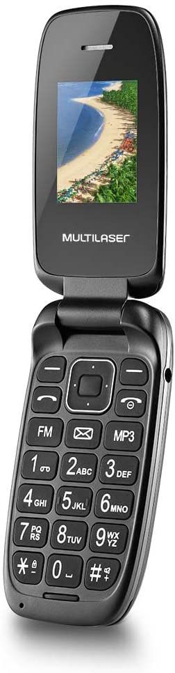 Celular Flip Multilaser Up Dual Chip Mp3