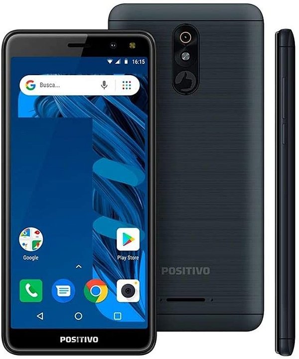 Celular Positivo Twist 3 Pro 64GB Dual Chip 5,7” Grafite