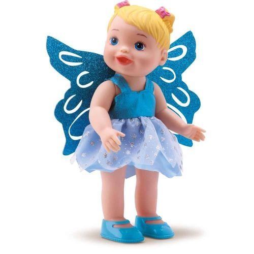 Boneca My Little Collection Fada 30Cm - Divertoys 8042 Cor:azul