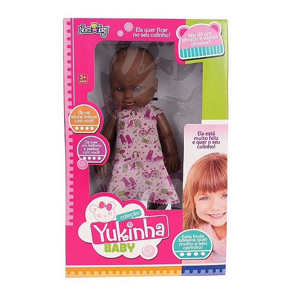 BONECA YUKINHA BABY REF:1044 NOVA TOYS