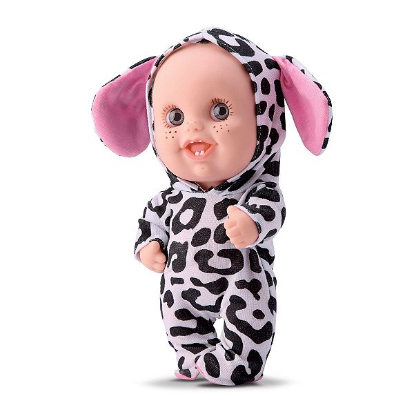 Boneca Bebe Filhotes Cutie Baby Bichinhos - Bee Toys 0863