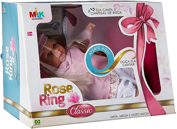 Boneca Rose Ring Classic Classic - Milk 380