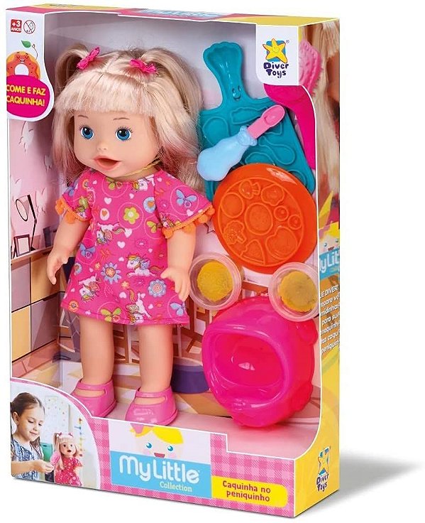 Boneca My Little Peniquinho 32 Cm c/ Acessorios 8079