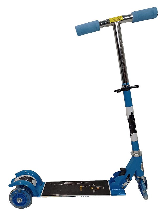 PATINETE DE FERRO 3 RODAS COM LUZ Vingadores