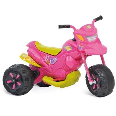 MOTO ELETRICA XT3 FASHION 6V BANDEIRANTE Cor:Rosa