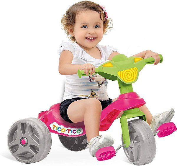 MOTOCA BANDEIRANTE TICO TICO ROSA