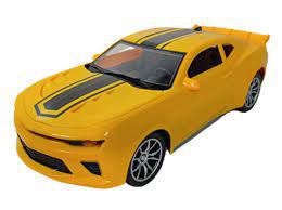 Carrinho De Controle Remoto Carro Veloz - Elite Amarelo