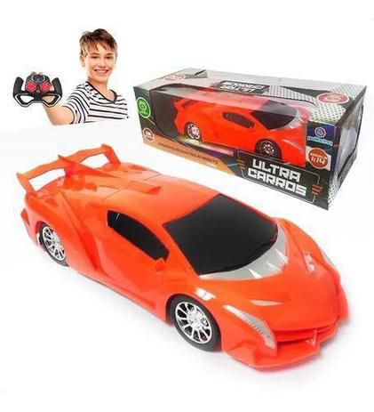 Carro De Controle Remoto - Futuro 2 Laranja FU-19192
