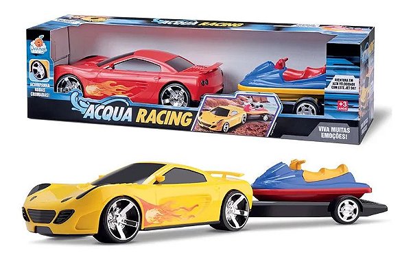 Carro Acqua Racing Jet Ski Coleção Brinquedos