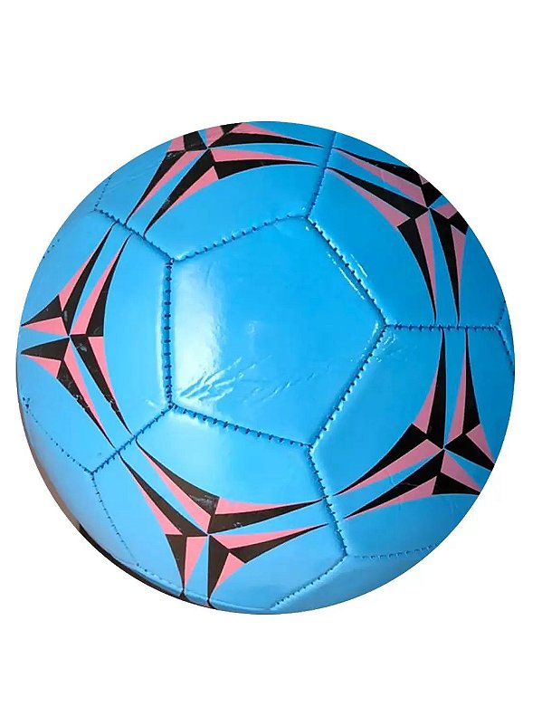 BOLA DE FUTEBOL COLORIDA - ELITE Azul claro