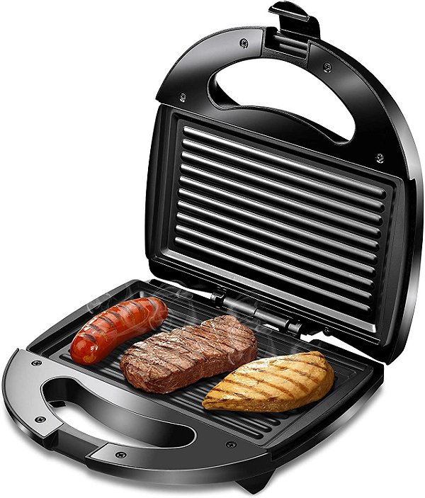 Sanduicheira Grill Mondial Ultra Preto S-13 110V