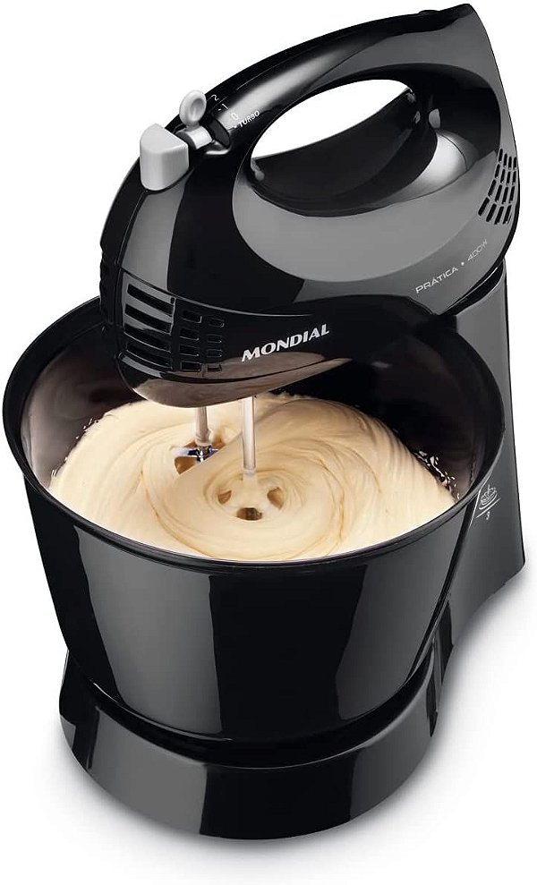 BATEDEIRA MONDIAL 400W B-44-R PRETO 127V