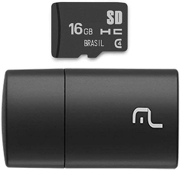 PEN DRIVE 2 EM 1 16GB - MULTILASER