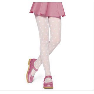 MEIA CALÇA INFANTIL FEMENINA COM PÉ
