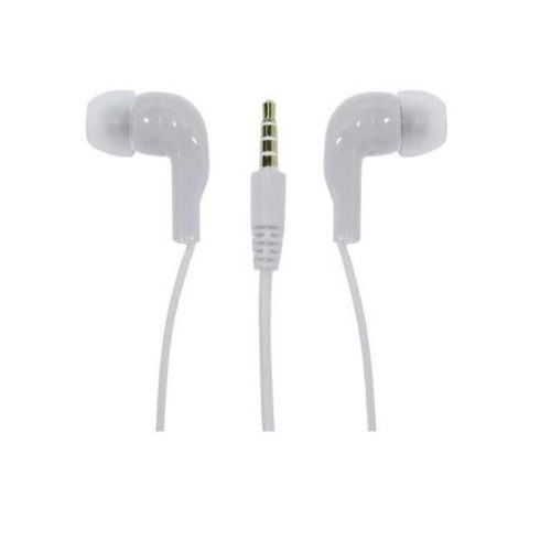 FONE OUVIDO COM MICROFONE Branco