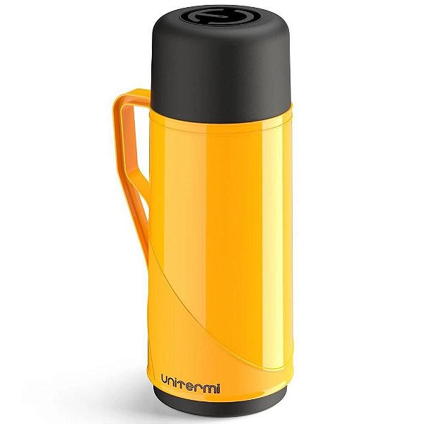 Garrafa Termica 500ml - Unitermi AMARELA