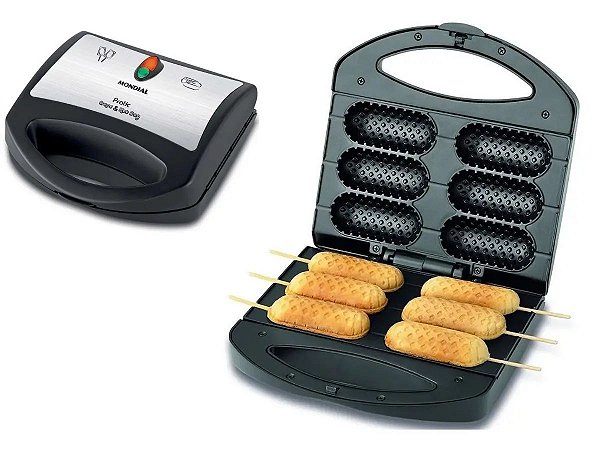 Crepeira Pratic Mondial Crepe / Hot Dog / Queijo Coalho 110v