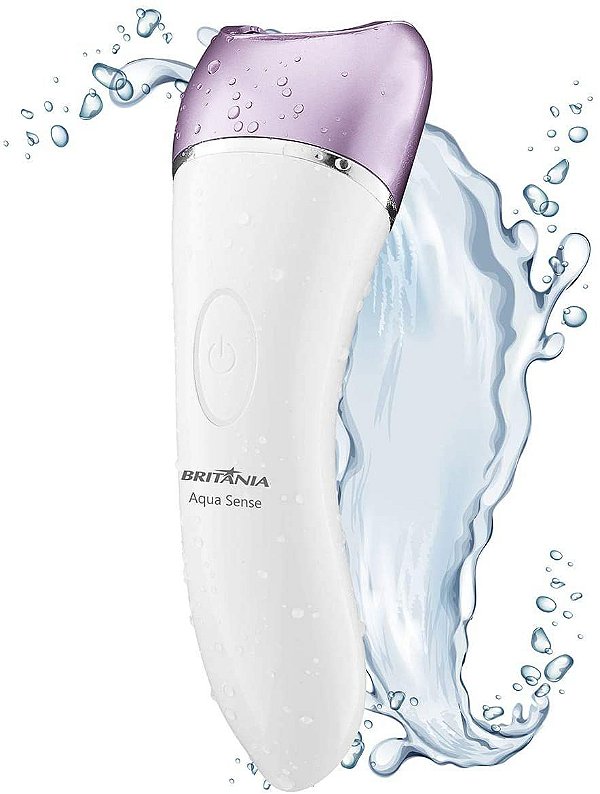 DEPILADOR AQUA SENSE BIVOLT RESISTENTE A AGUA - BRITANIA