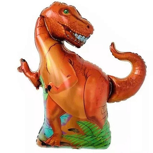 Balão Metalizado Dinossauro Rex