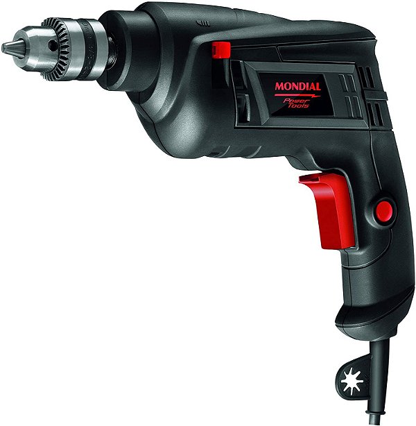 Furadeira De Impacto Mondial 3/8 550W Fi-09 110V 127V