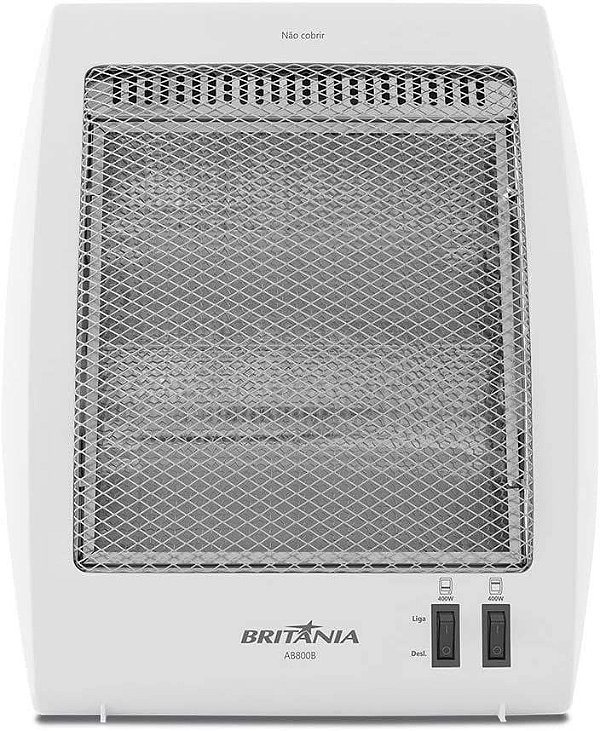 Aquecedor Eletrico De Ambiente Britania 800W 220V AB800B