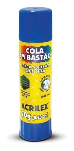 COLA BASTÃO ACRILEX 20g