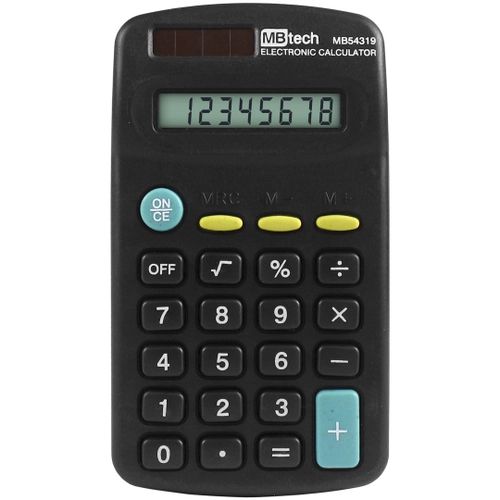 CALCULADORA 8 DIGITOS MB tech MB54319