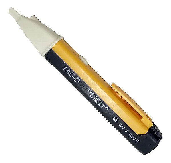 Caneta Chave Teste Energia Led Sonora Bip Tensão Voltímetro