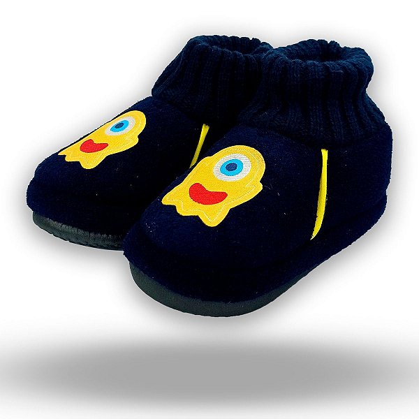 Bota Pantufa Infantil Azul N 29/30 Fantasminha