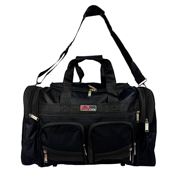 Bolsa Sacola Viagem Media 40 L Cor:Preto