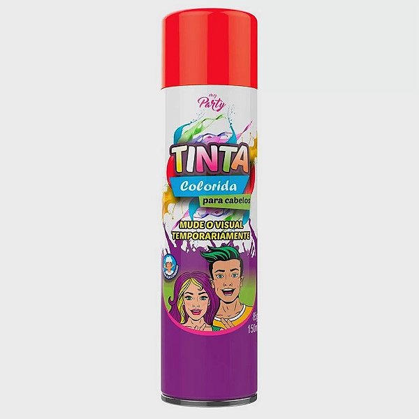 TINTA MY PARTY P/ CABELO VERMELHO 85G