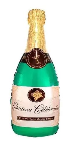 BALÃO GARRAFA CHAMPAGNE - ZW-50171