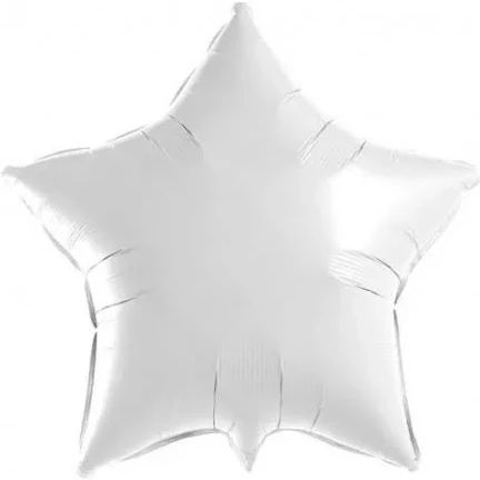 BALÃO METALICO 25CM ESTRELA PRATA NEOTRENTINA