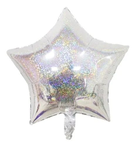 BALÃO METALICO 25CM ESTRELA FRUTA COR NEOTRENTINA