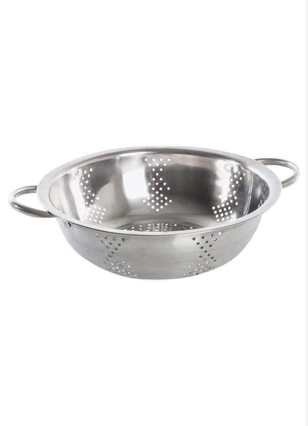 ESCORREDOR DE MASSAS DE INOX 27x10CM