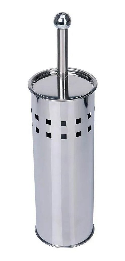 Escova Sanitaria Com Cerdas Flexiveis E Suporte Inox