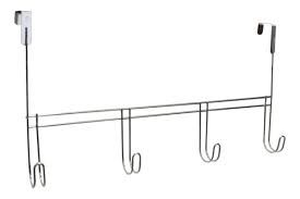 CABIDE DE ENCAIXE PARA PORTA /C 4 GANCHOS