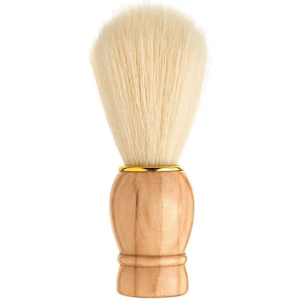 Pincel De Barbear Cabo De Madeira - Super Barba