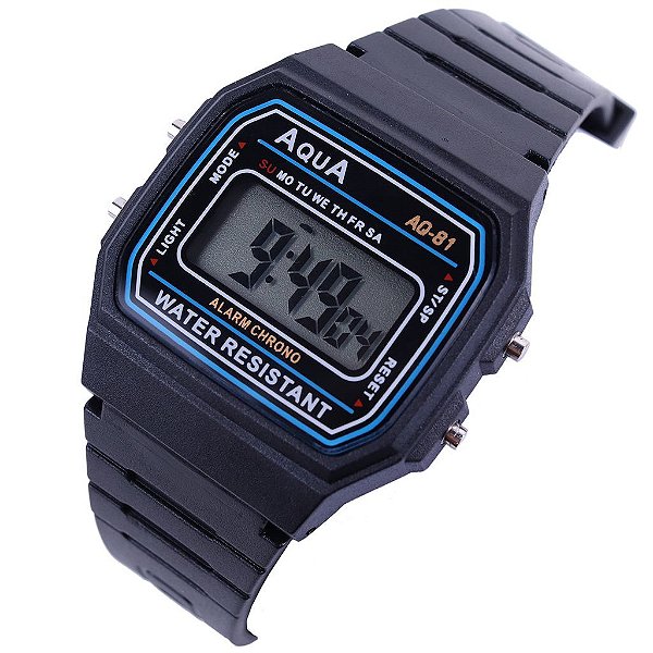 RELOGIO AQUA DIGITAL